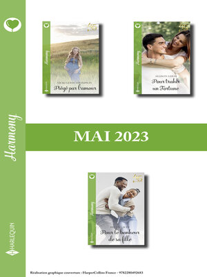 cover image of Pack mensuel Harmony--3 romans (Mai 2023)